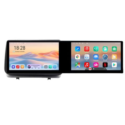 Navigatie Renault Clio 3 2005-2013 Edotec 2 ecrane  8 core 4+128 21.6 inch Incell android Wifi 5Ghz gps internet  Co