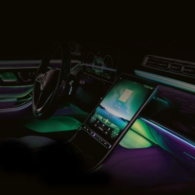 Banda centrala lunga piesa de completare kit Lumini Ambientale NIGHTVIBE statice