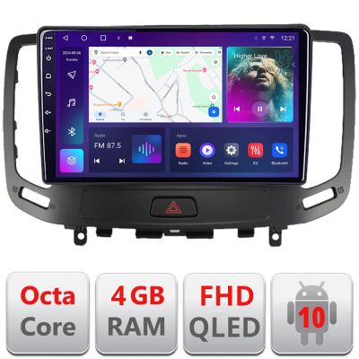 Navigatie Infiniti G35 G37 2006-2013 Android radio gps internet 4+64 carplay android auto KIT-G25+EDT-E309v3