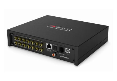 Amplificator cu DSP Nakamichi NDSR350A,  12 canale amplificate, 4 ohmi, 4 x 25 W + 4 x 40 W + 2 x 80 / 1 x 160 W RMS