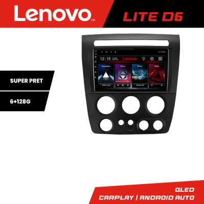 Navigatie Hummer H3 8 core 6+128 GB Android Waze USB Navigatie Internet Youtube Radio Lenovo