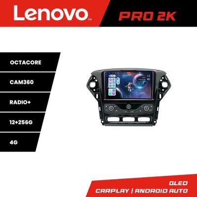 Navigatie Ford Mondeo 2011-2014 Android radio gps internet 8 core QLED 2K 12+256 360 Lenovo