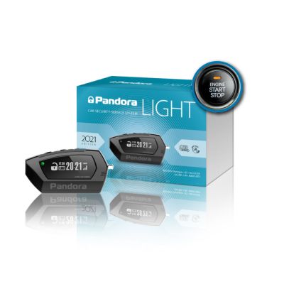 Kit pornire motorMaserati Quattroporte VI 2013-, pager cu raza extinsa 868Mhz, 2 x CAN (montaj inclus) - Pandora LIGHT V3