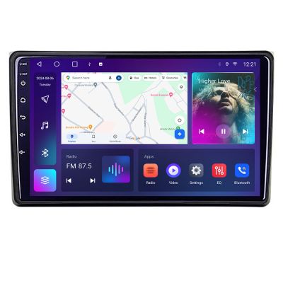 Navigatie Audi A4 B6 B-050 Android Ecran QLED octa core 4+64 carplay android auto KIT-050+EDT-E309V3