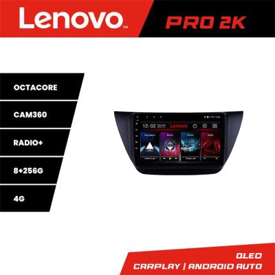 Navigatie Mitubishi Lancer 2001-2007 Lenovo Kit-LANCER07 8 core QLED 2K 8+256 360 Android Waze USB Navigatie Internet Youtube Radio