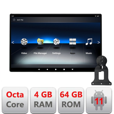 Prindere dedicată pentru Monitor Android TRAVEL11.6A2-BENZ03 pentru tetieră cu ecran IPS tactil HD Video Music TV Player Intrare HDMI WiFi