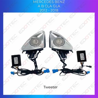Lumini Ambientale NIGHTVIBE difuzoare stalpi fata Mercedes Clasa A B GLA CLA W176 control pe sistemul original sau telefon