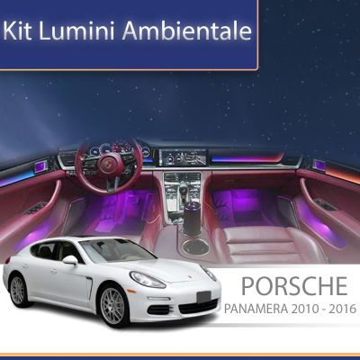 Lumini Ambientale NIGHTVIBE Porsche 2010-2016 set complet control telefon sau sistem original