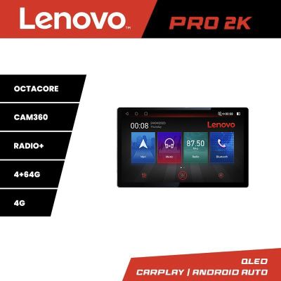 Navigatie Toyota Lenovo PRO 4+64 13 inch 2K android 4G DSP gps internet  Kit-toyota-universal v1