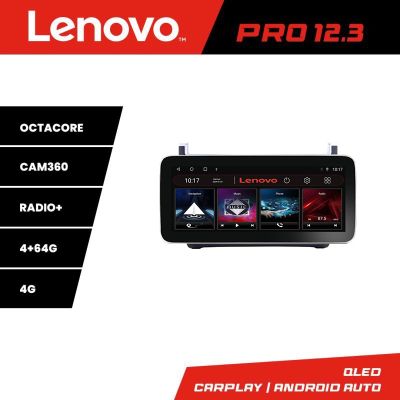 Navigatie VW Polo 2014- K-655 Lenovo PRO 4+64 12.3 inch qled android 4G DSP gps internet  8Core