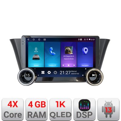 Navigatie Iveco Daily 2019- Edotec  4+64 10.5 inch Incell 1K android Wifi 5Ghz gps internet