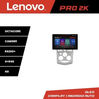 Navigatie Dacia Logan 1 2003-2010 K-logan Lenovo PRO 4+64 13 inch 2K android 4G DSP gps internet  Q