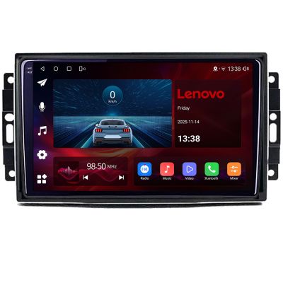 Navigatie Chrysler Jeep M-202 Octa Core Android Radio Bluetooth GPS WIFI/4G DSP 2K 8+128GB 360 Toslink