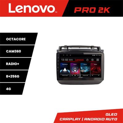 Navigatie VW Touareg 2012-2019 Lenovo Kit-1142 8 core QLED 2K 8+256 360 Android Waze USB Navigatie Internet Youtube Radio