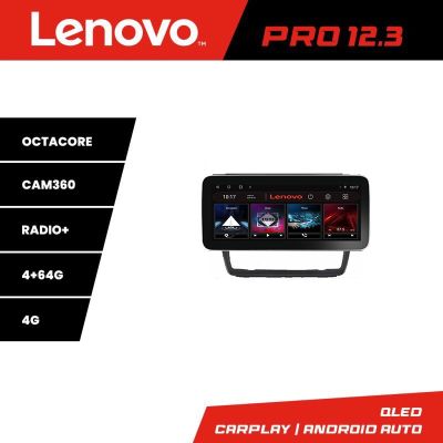 Navigatie BMW Seria 1 E87 K-bmw117 Lenovo PRO 4+64 12.3 inch qled android 4G DSP gps internet 8Core