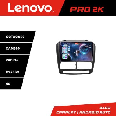Navigatie Fiat Doblo 2010-2017 si Opel Combo 2010-2017 8 core QLED 2K 12+256 360  Android Waze USB Navigatie Internet Youtube Lenovo