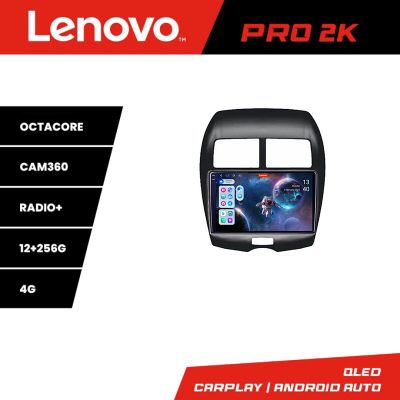 Navigatie Mistubishi ASX Lenovo Kit-026 8 core QLED 2K 12+256 360 Android Waze USB Navigatie Internet Youtube Radio