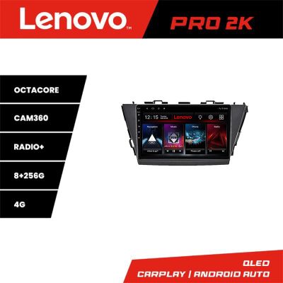 Navigatie Toyota Prius 5 Plus 2012-2020 Android radio gps internet 8 core QLED 2K 8+256 360 Lenovo