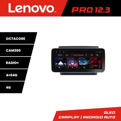 Navigatie Isuzu DMAX 2020- K-DMAX20 Lenovo PRO 4+64 12.3 inch qled android 4G DSP gps internet  Co