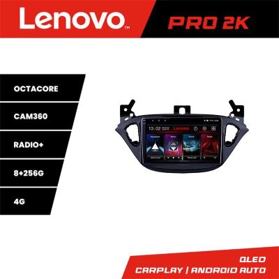 Navigatie Opel Corsa 2013-2016 Lenovo Kit-corsa 8 core QLED 2K 8+256 360 Android Waze USB Navigatie Internet Youtube Radio
