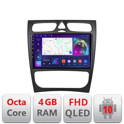Navigatie Mercedes CLK facelift Android radio gps internet 4+64 carplay android auto Kit-facelift+EDT-E309v3