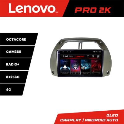 Navigatie Toyota Rav 4 2000-2004 Android radio gps internet 8 core QLED 2K 8+256 360 Lenovo
