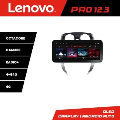 Navigatie Nisan Note 2012-2019 Lenovo PRO 4+64 12.3 inch qled android 4G DSP gps internet  KIT-note-2012