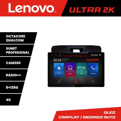 Navigatie Isuzu D-Max N-2234 ecran 13" 2K 8+128 Android Waze USB Navigatie 4G 360 Toslink Youtube Rad