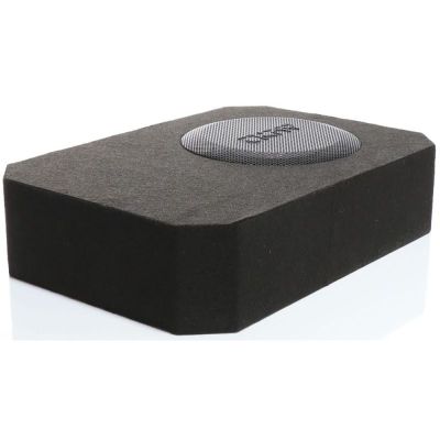 Subwoofer activ flat cu incinta 11L Audio System R 08 FLAT BR ACTIVE EVO, 175 W RMS, 275 W MAX, 4 ohm, 200 mm, 8", bass reflex, amplificator incorporat
