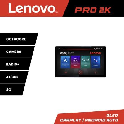 Navigatie Kia Stonic 2016-2020 Lenovo PRO 4+64 13 inch 2K android 4G DSP gps internet  Kit-Stonic