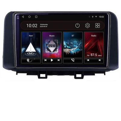 Navigatie Hyundai Kona Kit-1058 8 core QLED 2K 8+256 360 Android Waze USB Navigatie Internet Youtube Radio