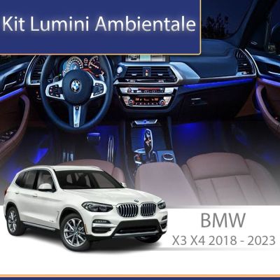 Lumini Ambientale NIGHTVIBE BMW X3 X4 IX3 G01 G02 tweeter central control telefon sau sistem original