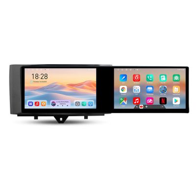 Navigatie Smart For Two 2010-2015 Kit-Smart10 Edotec 2 ecrane  8 core 4+128 21.6 inch Incell android Wifi 5Ghz gps internet
