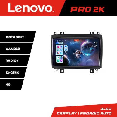 Navigatie Cadillac CTS intre anii 2003-2007 Android radio gps internet 8 core QLED 2K 12+256 360 Lenovo