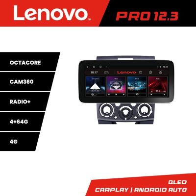 Navigatie Ford Ranger Mazda BT50 2007-2012 K-RANGER Lenovo PRO 4+64 12.3 inch qled android 4G DSP gps internet  v1