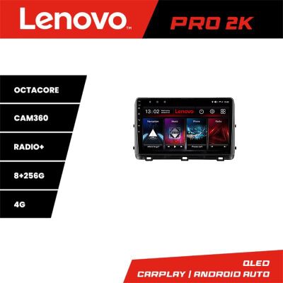 Navigatie Kia Ceed 2020- Android radio gps internet 8 core QLED 2K 8+256 360 Ram Lenovo