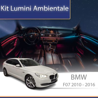Lumini Ambientale NIGHTVIBE BMW Seria 5 2010-2016 dedicat set difuzoare control telefon sau sistem original