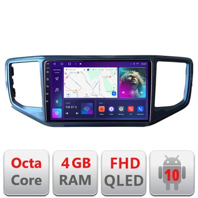 Navigatie dedicata Edonav VW Amarok Android radio gps internet 2+32 carplay android auto KIT-amarok+EDT-E309v3