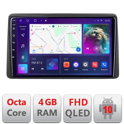 Navigatie Dacia Duster 2023- Android radio gps internet 4+64 carplay android auto KIT-duster2023+EDT-E309v3