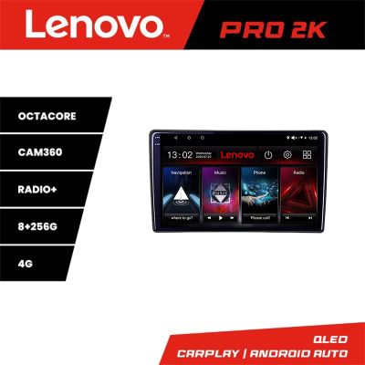 Navigatie Toyota Android radio gps internet 8 core QLED 2K 8+256 360 Lenovo v1