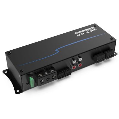 Micro Amplificator 4 canale Audio Control compact  ACM-4.300, 4 x 75 watts, in 2 sau 4 ohm, clasa D