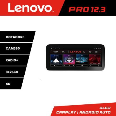 Navigatie Toyota Auris dupa 2017 K-Auris Lenovo PRO 8+256 12.3 inch qled android 4G DSP gps internet
