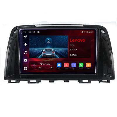 Navigatie Mazda 6 gen 3 2012-, Lenovo Ultra Original, Qualcomm 8-Core, 4G, Camera 360, CarPlay Wireless, 4+64GB, 9"