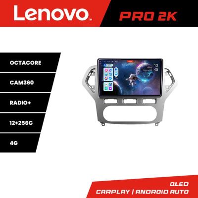Navigatie Ford Mondeo 2006-2010 Lenovo Kit-MONDEO-AC 8 core QLED 2K 12+256 360 Android Waze USB Navigatie Internet Youtube Radio