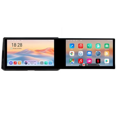 Navigatie Toyota Corolla 2019- Kit-388-levin Edotec 2 ecrane  8 core 4+128 21.6 inch Incell android Wifi 5Ghz gps internet