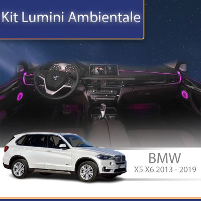 Lumini Ambientale NIGHTVIBE BMW Seria X5 2013-2019 dedicat capace iluminate control telefon sau sistem original