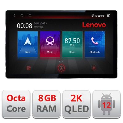 Navigatie Suzuki Grand Vitara Old N-053 ecran 13" 2K 8+128 Android Waze USB Navigatie 4G 360 Toslink