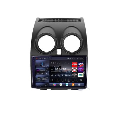 Navigatie Nissan Qashqai 2007-2013 Edotec Kit-499 8 core QLED 2K 16+512GB 360 Android Waze USB Navigatie Internet Youtube Radio