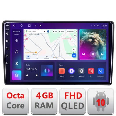 Navigatie Toyota Android radio gps internet 4+64 carplay android auto Kit-toyota-universal+EDT-E309v3 v1