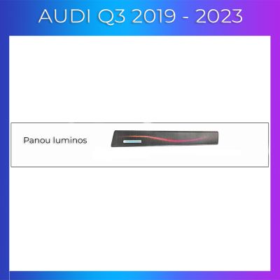 Lumini Ambientale NIGHTVIBE Audi Q3 2019-2023 set complet control telefon sau sistem original trimuri